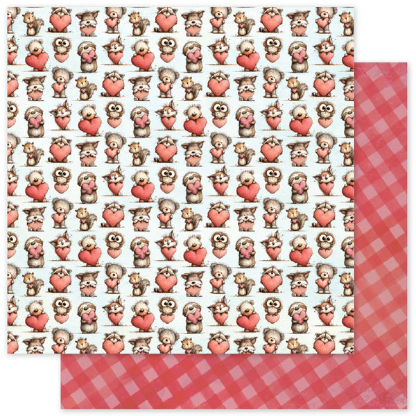 Paper Rose, 12"X12" Paper Cardstock, Love & Daydreams Basics - C (35989) - Scrapbooking Fairies