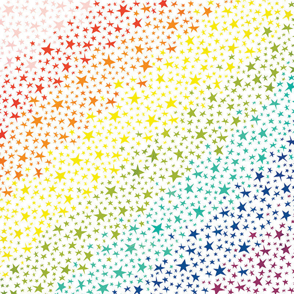 American Crafts, Patterned Single-Sided Cardstock 12"X12", The Color of Memories, Stay Curious (359965)