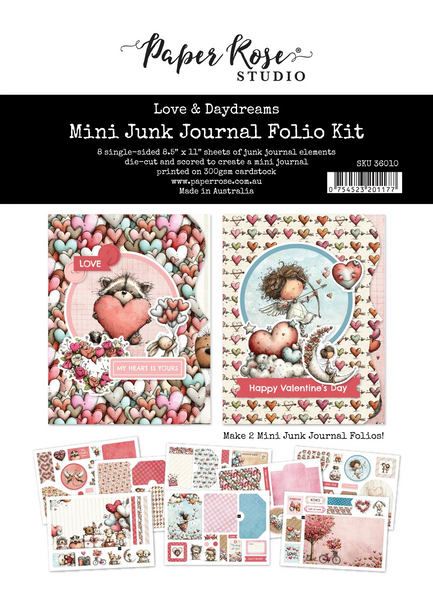 Paper Rose, Mini Folio Kit, Love & Daydreams (36010)