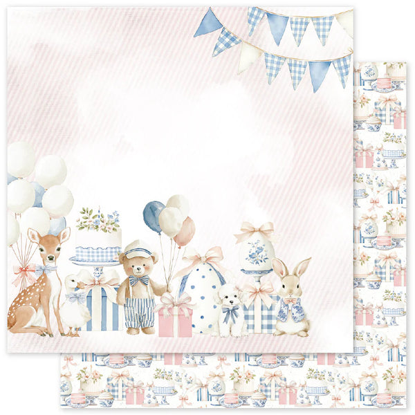 Paper Rose, 12"x12" Paper Cardstock, Primrose Garden - B (36046)