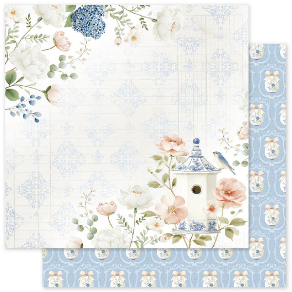 Paper Rose, 12"x12" Paper Cardstock, Primrose Garden Basics - A (36076)