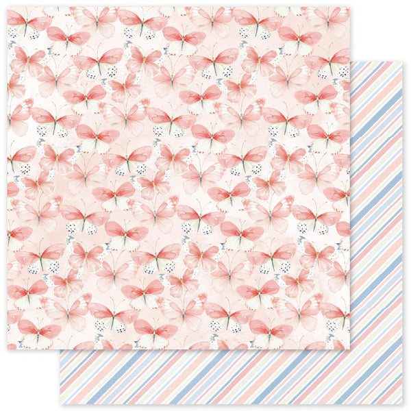 Paper Rose, 12"x12" Paper Cardstock, Primrose Garden Basics - E (36088)