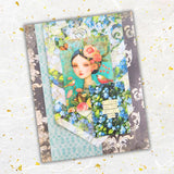 Paper Rose, 12X12 Double Sided Paper, Portraits in Bloom (36559)