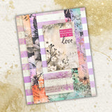 Paper Rose, 12X12 Double Sided Paper, Portraits in Bloom (36559)