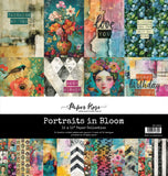 Paper Rose, 12X12 Double Sided Paper, Portraits in Bloom (36559)