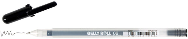 Sakura, Gelly Roll Classic Pen, 06 Fine, Black (37321)
