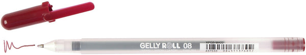Sakura, Gelly Roll Classic Pen, 08 Medium, Burgundy (#37533)