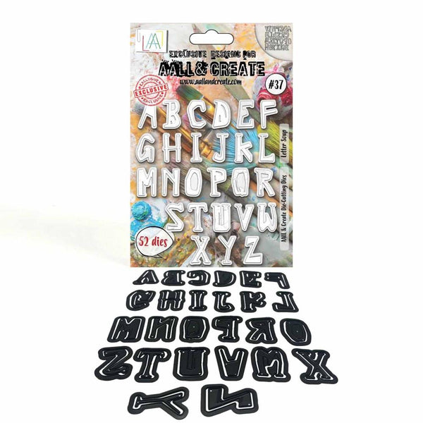 AALL And Create, Die-cutting Die Set, #37, Letter Soup