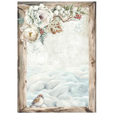 Stamperia, Assorted Mini Rice Paper Backgrounds A6 8/Sheets, The Owl's House (DFSAK6044)