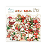 Mintay Papers, Paper Die-Cuts, Holly Jolly