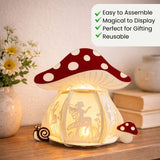CrafTreat DIY Paper Lanterns, Mushroom