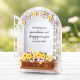 Katy Sue, Card Making Kit, Arched Floral Windows & Doors