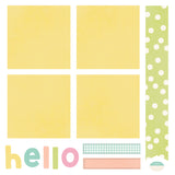 Simple Stories, Simple Pages Page Kit, Say Cheese, Classic Pooh Baby (25837)