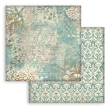 Stamperia, Backgrounds Double-Sided Paper Pad 12"x12" 10/Pkg, Gardens of Time (SBBL186)