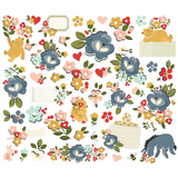 Simple Stories, Say Cheese Classic Pooh, Bits & Pieces 42/Pkg. Floral (23923)