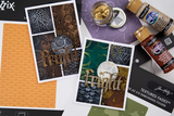 Sizzix, 2D Texture Fades A5 Embossing Folder, Vault Cobweb by Tim Holtz (667247)