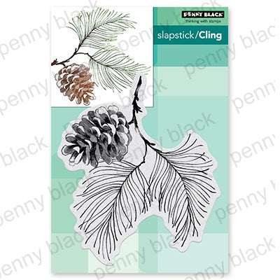 Penny Black, Cling Stamp, Treasured Pine (40-875)