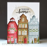 Penny Black Cling Stamps, Christmas Town (40-943)
