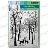 Penny Black Cling Stamps, Woodland Pair (40-948)