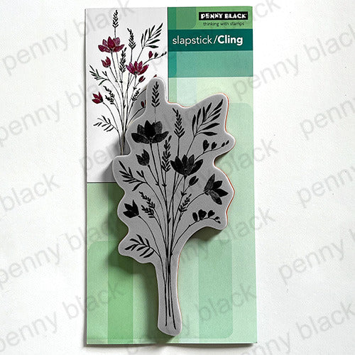 Penny Black Cling Stamps, Delicate Blossoms (40-953)