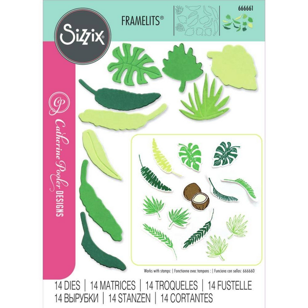 Sizzix Thinlits Die Set By Catherine Pooler 14/Pkg, Stay Wild #2 (666661)