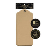 Graphic 45, Staples Large Tag Album, 8.75"X3.875", Kraft (4500626)