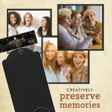 Graphic 45, Staples Large Tag Album, 8.75"X3.875", Black (4500982)