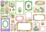 Graphic 45 Die-Cut Assortment, Chipboard Tags & Frames, Grow With Love