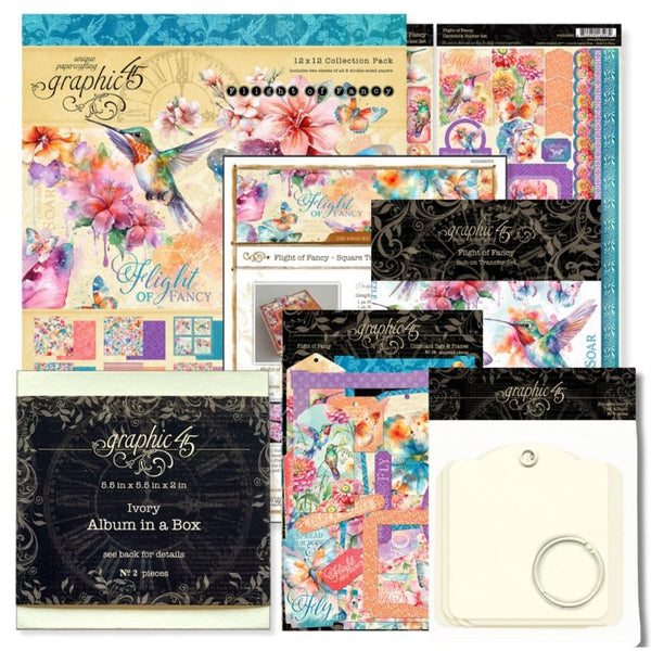 Graphic 45, Album Kit, Flight of Fancy
