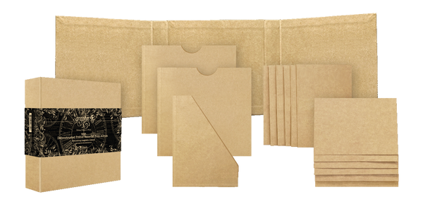 Graphic 45, Staples, Deconstructed Trifold Waterfall Folio Album, Kraft (4502927)