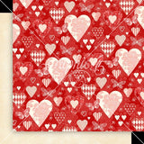 Graphic 45 Collection Pack 12"X12", Patterns & Solids, Curiouser & Curiouser (4502939)
