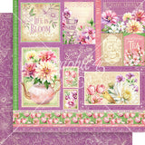 Graphic 45 Season To Celebrate Double-Sided Cardstock 12"X12", Spring Cut-Apart (4502946)