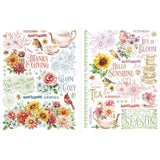 Graphic 45 Rub-On Transfers, Season To Celebrate (4502958)