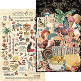 Graphic 45 Ephemera Set, Journaling Through Time