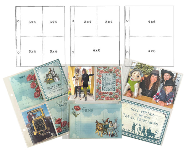 Graphic 45, Multi Pack Pocket, Page Refills, 6"X8" (4503207)