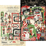 Graphic 45, Chipboard Pieces + Tags + Frames, Merry-ful Greetings (4503280)