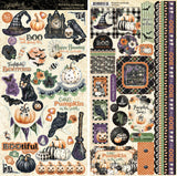 Graphic 45, Sticker Set, BOOtiful Greetings (4503305)