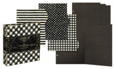 Graphic 45, Check Binder Album with Interactive Pages, Black (4503316)