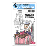 Art Impressions People Cling Rubber Stamps 7"X4", Irresistible