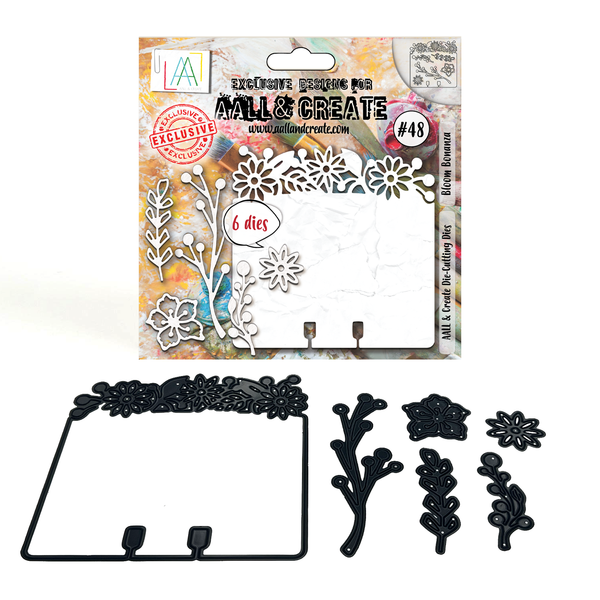 AALL & Create, Die-cutting Die Set, #48, Bloom Bonanza