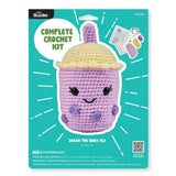 Bucilla, Amigurumi Crochet Kit, 5" Sarah the Boba Tea (49610E)