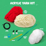 Bucilla, Amigurumi Crochet Kit, 5" Juno the Mushroom (49611E)