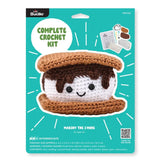 Bucilla, Amigurumi Kit, Crochet Kit, 5" Marshy the S'more