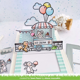 Lawn Cuts, Custom Craft Box Dies, Pull 'N Slide Surprise (LF3725)