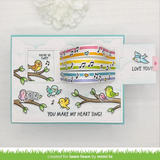 Lawn Fawn, Lawn Cuts Custom Craft Dies, Over the Rainbow (LF4087)