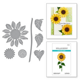 Spellbinders Etched Dies, Sunflower Serenade (S3-494)