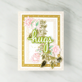 Pinkfresh Studio, Essentials Die Set, Folk Edge Rectangles (PF082ES)