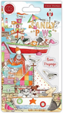 Craft Consortium, Sunday Paws, Clear Stamp, Bon Voyage (CCSTMP064)