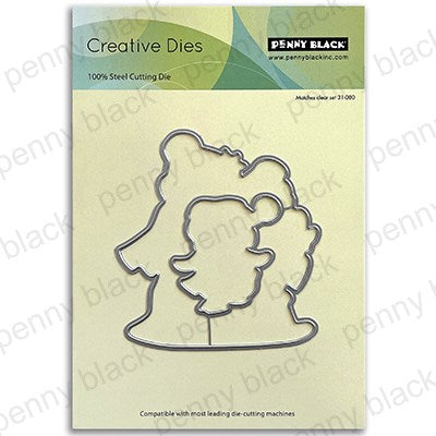 Penny Black Creative Dies, Heartwarming cut out (51-844)