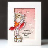 Penny Black Creative Dies, Heart Dance Cut Out (51-881)